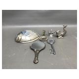 Abalone Shell, Vintage Vanity Mirror & More