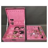 Vintage & Modern Costume Jewelry In Box