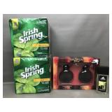 New Halston Gift Set, Irish Spring Soap & More