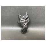 Sterling Silver Angel Brooch Pin