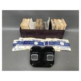 Vintage Viewmaster, Slide Case & Slide Collection