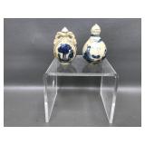 Antique Chinese Porcelain Snuff Boxes