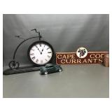 1939 Chevy Diecast, Cape Cod Wood Sign & More!