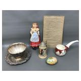Vintage German Doll, Beer Stein & More!