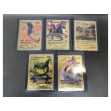 Charizard & More Pokemon Gold Cards