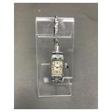 Art Deco Ladies Silver Tone Wrist Watch