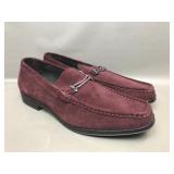 New Stacy Adams Men's Oxblood Loafers Size 14