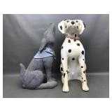 Decorative Dog Doorstop Figurines