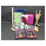 Copper Sheeting, Wooden Artist Hand & More Craft