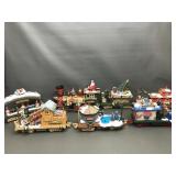 Holiday Express Animated Train Set W Extras