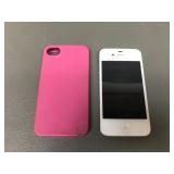 Apple Iphone Model A1387 W Silicone Case