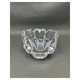 Vintage Orrefors Sweden Crystal Glass Bowl