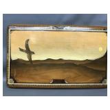 Ted Grachek Wood Swallow Wall Art Piece