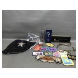 Casket Keys, Embroidery Patches & More!