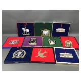 White House Historical Society Collectible Ornts