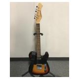 Crestwood Electric Guitar W Stand