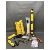 Stanley Hand Saw, Level & More Hand Tools