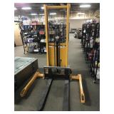 Uline H-2651 Straddle Stacker - Untested