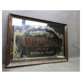 Vtg Michelob Beer Since 1896 Framed Mirror