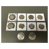 Kennedy Half Dollars, Eisenhower Dollars & More Us