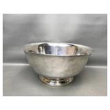 Vtg Reproduction Of Paul Revere Silver Bowl