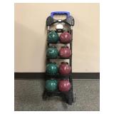 Heavy Poly Resin Bocce Ball Set