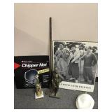 Three Stooges Framed Poster & More Vtg Golf