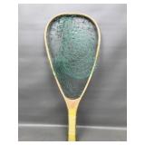 Vtg Wooden Fly Fishing Landing Net Collectible