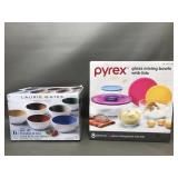 New Pyrex Mixing Bowls & Laurie Gates Sierra Set