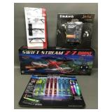 E-7 Drone, Skull Candy Headphones & More!