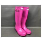 Hunter Tall Rain Boots Pink