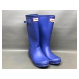 Hunter Kids Blue Rain Boots