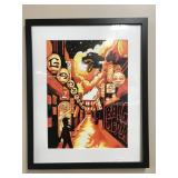 Godzilla Illustrative Art Poster