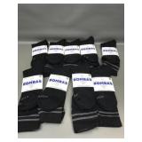 Bombas Long Black Socks, Xl