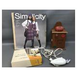 Vintage Simplicity Pattern Book, Button Box,
