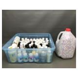 65+ Acrylic Paints & Gallon Assorted Plastic Beads