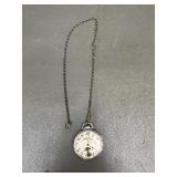 Antique Art Deco Elgin Pocket Watch W Chain