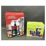 Nutri Bullet Blender Kit + Food Processor!