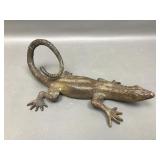 Vtg Heavy Metal Bronze? Salamander? Iguana? Lizard