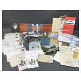 Antique Postcards, Detroit Bank Book, Letters &