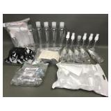 Assortment Of Plastic Spray & Lotion Bottles