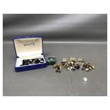 Antique & Vintage Men's Cuff Links, Tie Pins &