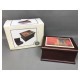 Tri-coastal Wooden Jewlery Box