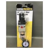 Central Pneumatic 1/4 Air Filter/regulator