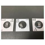 3 Grams .999 Fine Silver Bullion Bars