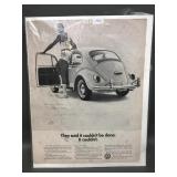 Vtg Advertisement Of Wilt Chamberalin 1966