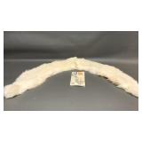 Vtg Fox Fur Handmade Collar & Vtg Booklet