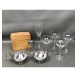 Mcm Glassware, Wooden Recipe Box & More!