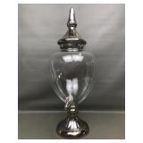 Large Glass Apothecary Liquid Dispenser Jar