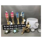 Partylite Lampe Shape Glass, Tiki Decor & More!